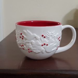 Starbucks Coffee Mug Christmas  Berries 2008